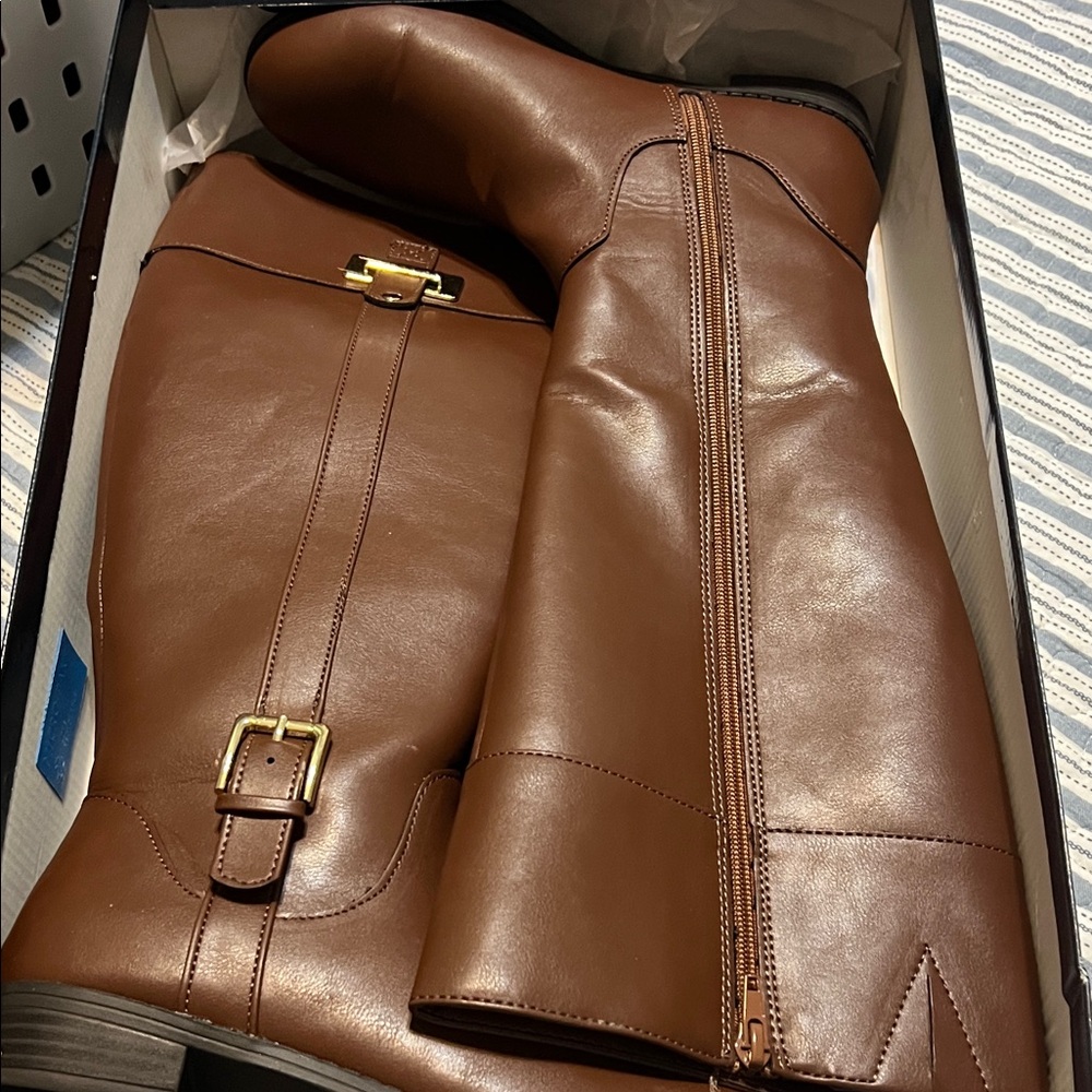 Karen Scott Cognac Footwear
